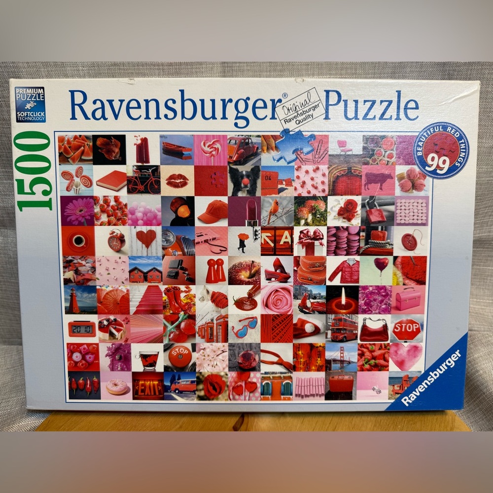 2018 “99 Beautiful Red Things”
1500 Pieces Puzzle
Ravens burger (16215)